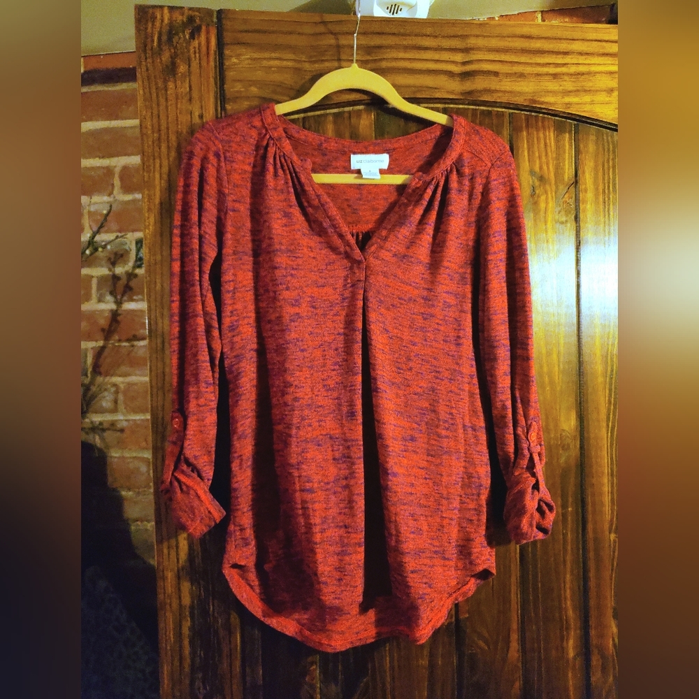 Liz clairborne 3/4 sleeve top
